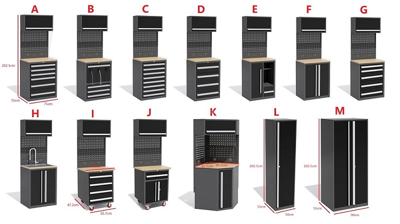 Bílskúrs og Verkstæðis Innréttingar
