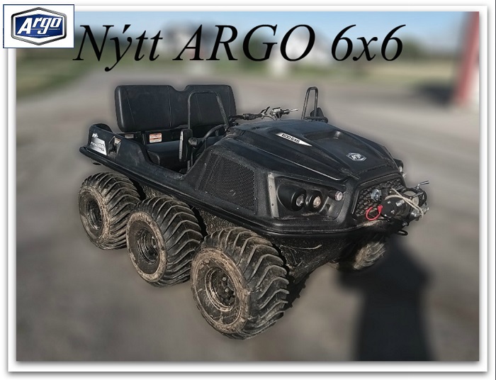 ARGO 6x6 T3A ,Verð frá 2.395.000+vsk 