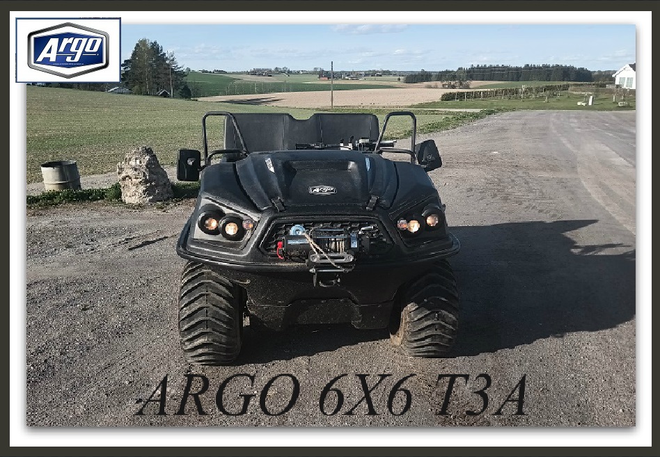 ARGO 6x6 T3A ,Verð frá 2.395.000+vsk 