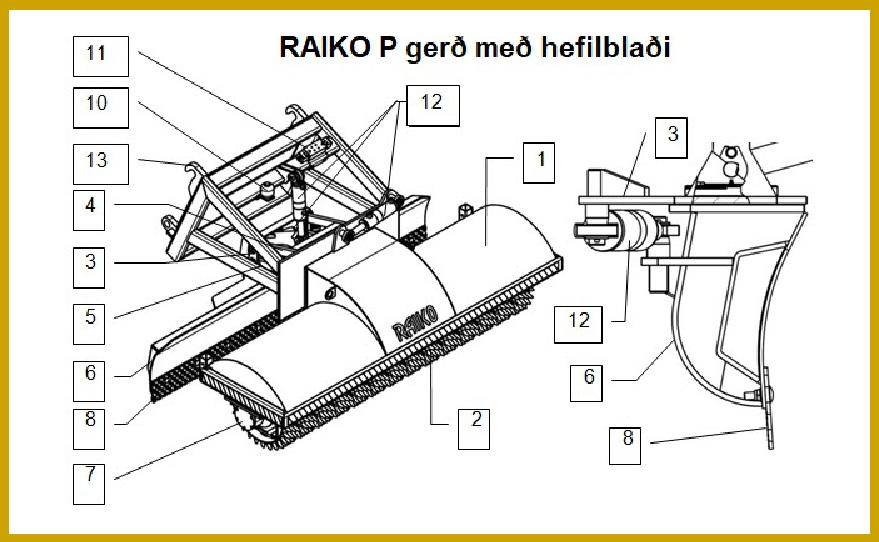Ísbrjótur Raiko finnskur ísbrjótur  Verð frá 3.691.100+vsk*