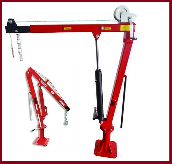 Kranar 1000kg -Með hand vindu 