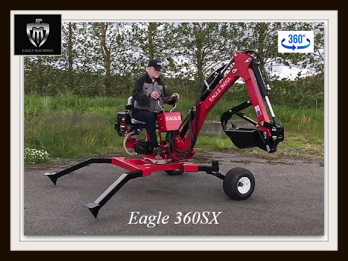 SMÁGRAFA EAGLE 360SX Draganleg Verð frá 989.984+vsk