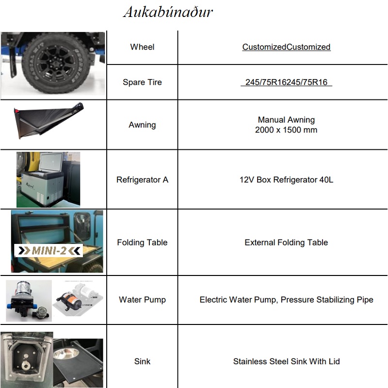 SPORTHJÓLHÝSI Argo MINI-2 Kynningaverð frá 2.798.000kr*