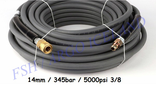 Háþrýstislöngur-Verð frá 1.900+vsk pr meter með hraðtengjum