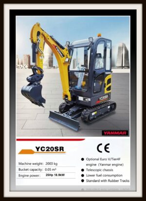 SMÁGRAFA YUCHAI YC 20SRpró