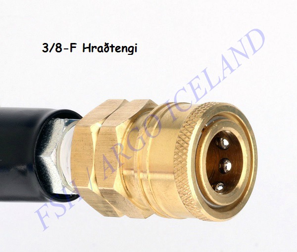 Háþrýstislöngur-Verð frá 1.900+vsk pr meter með hraðtengjum