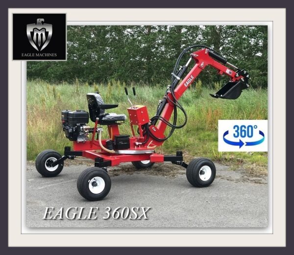 SMÁGRAFA EAGLE 360SX Draganleg Verð frá 989.984+vsk. Með 14 ára reynslu á Íslandi.