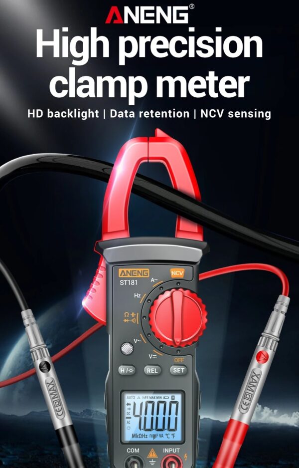 Rafmagns Klemmu Mælir