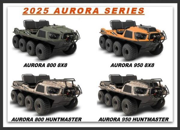 ARGO AURORA 950 8X8 2026 mótel Verð frá 5.998.000+vsk