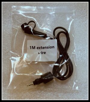 Framlengingarsnúra 1 meter fyrir Led Ljósastöng.