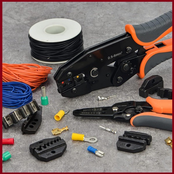 Fjölnota raftöng með 5 kjöftum