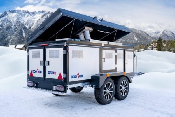 Hundavagnar Senda fyrirspurn