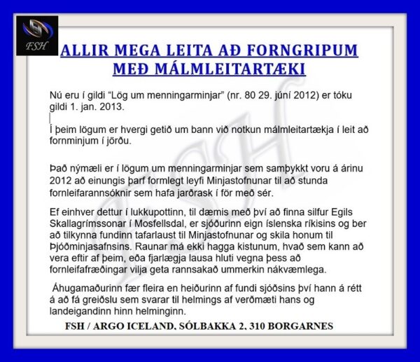 Málmleitartæki FSH-GOLD BUG 2026