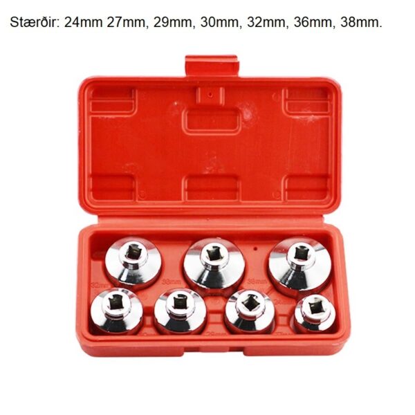 Síubollasett 7 stykki