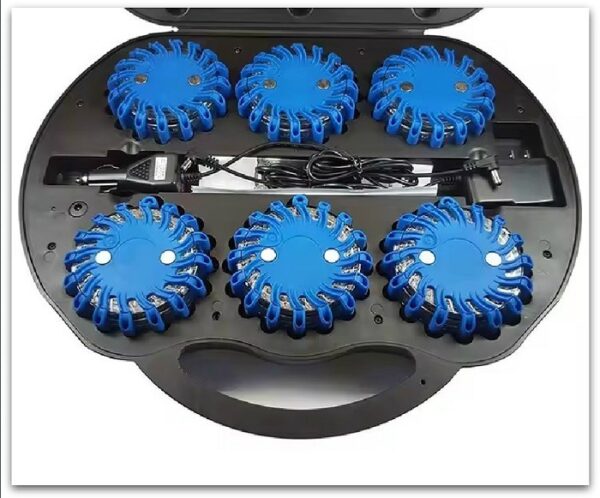 BLÁ NEYÐAR BLYS. Til á lager