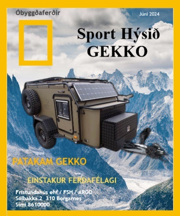 SPORTHJÓLHÝSI PATAKAM GEKKO Verð frá 4.995.720+vsk