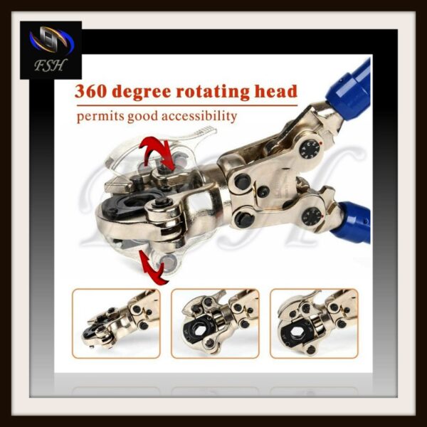 Handpressu töng fyrir Pex rör