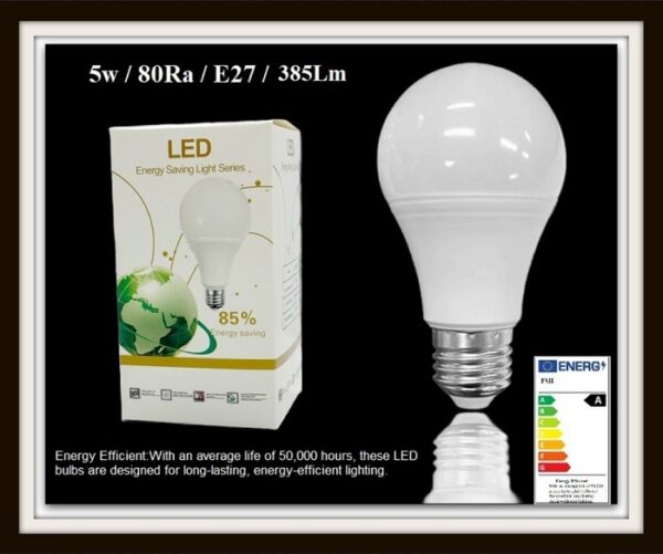 Led Ljósaperur 5w 165-265v Heildsala 10 stk.