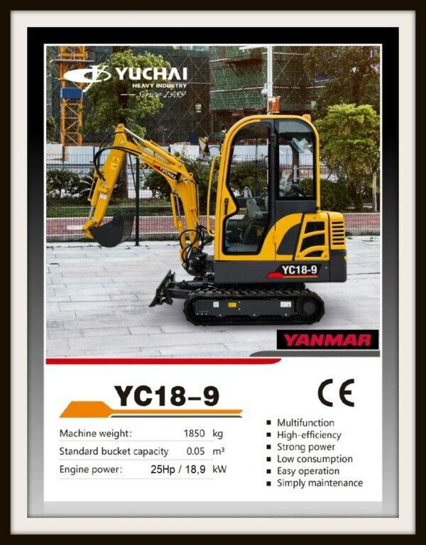 SMÁGRAFA YUCHAI YC18-9