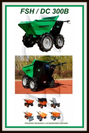 Rafhjólbörur FSH-DC 300B