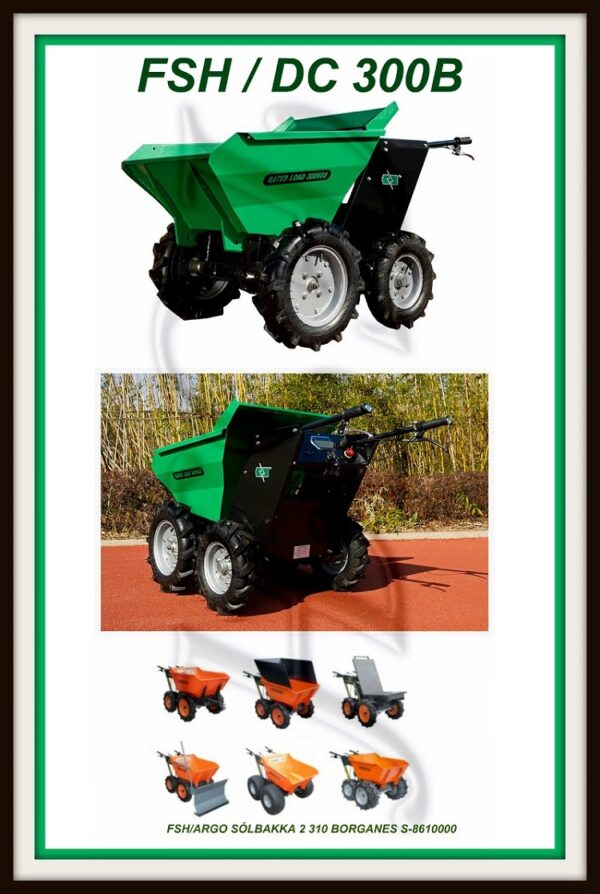 Rafhjólbörur FSH-DC 300B