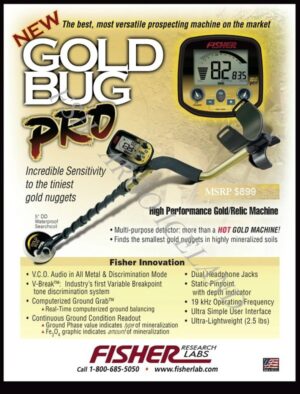 Málmleitartæki FSH-GOLD BUG 2026