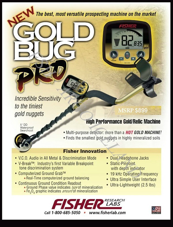 Málmleitartæki FSH-GOLD BUG 2026