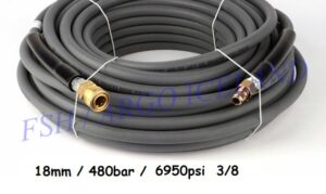 Háþrýstislöngur-Verð frá 1.900+vsk pr meter með hraðtengjum