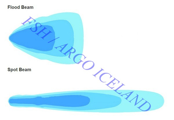 Vinnuvélaljós FSH-LD 60W - 90°