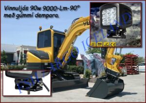 Vinnuvélaljós FSH-LD 90W-90°