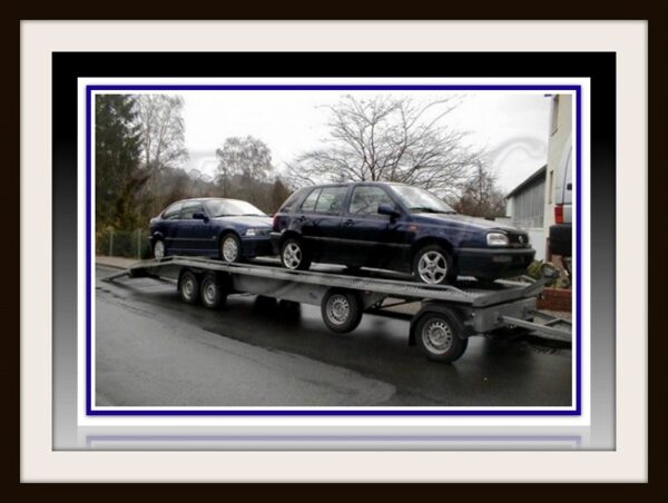 Tveggja Bíla Flutningsvagn MAX Sérpöntun