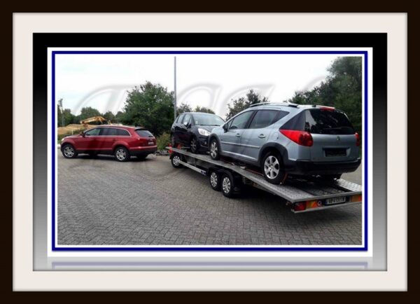 Tveggja Bíla Flutningsvagn MAX Sérpöntun