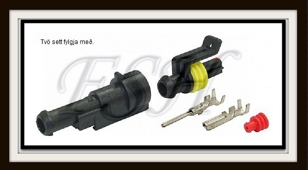 Ljósastangir LED Ljósastangir 6 feta sett Kynningaverð