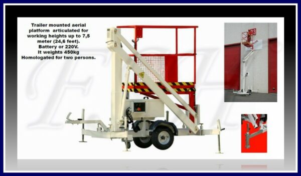 Spjótlyftur Draganlegar Verð frá 3.988.888+vsk