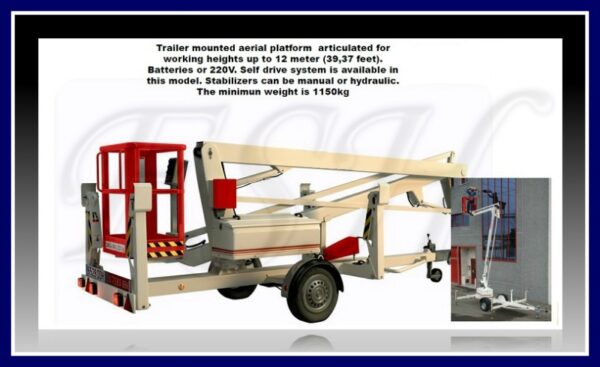 Spjótlyftur Draganlegar Verð frá 3.988.888+vsk
