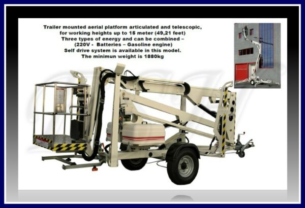 Spjótlyftur Draganlegar Verð frá 3.988.888+vsk