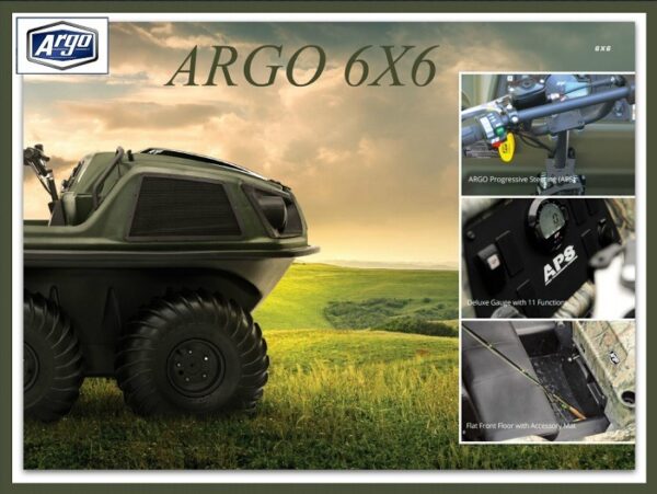 ARGO 6x6 T3A ,Verð frá 3.898.000+vsk