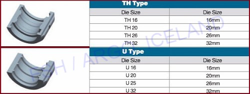 Pressutöng fyrir pressutengi FSH-PT-2ST