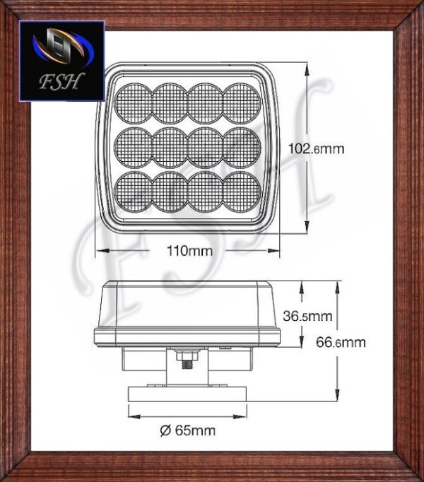 Blikkljós Þráðlaus