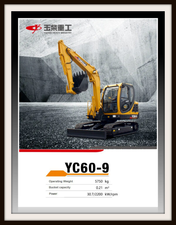 BELTAGRAFA YUCHAI YC 60-9 sérpöntun