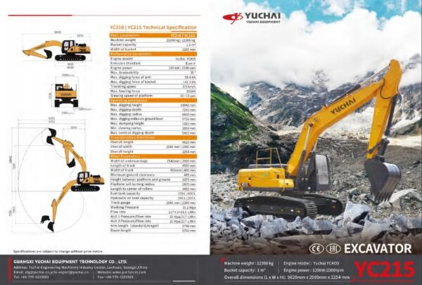 Beltagrafa YUCHAI YC215 / YUCHAI með yfir 20ára reynslu á Íslandi